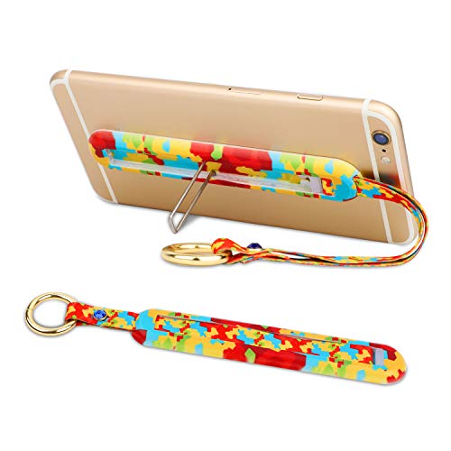 Phone Grip Strap with Kickstand, Multifunctional Cell Phone Grip Strap