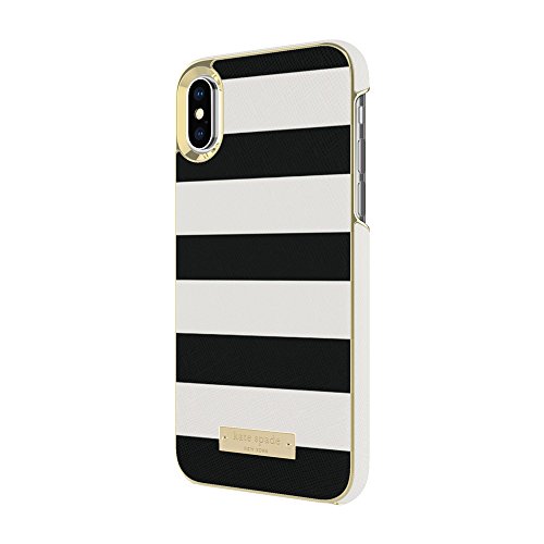 kate spade new york Cell Phone Case for iPhone X – Multi Stripe Black ...